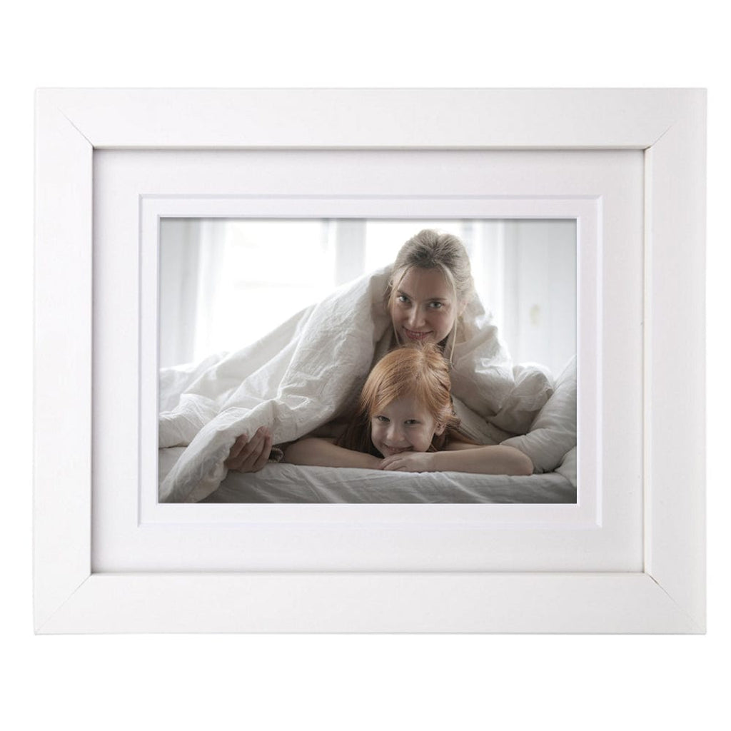 Elegant Deluxe White Photo Frame from our Australian Made Picture Frames collection by Profile Products Australia