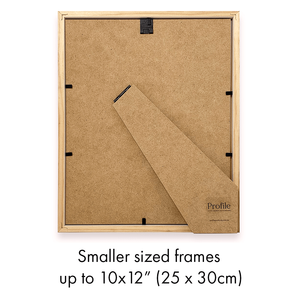 Elegant White A4 Photo Frame (Bulk Frame 3 Pack) from our Australian Made A4 Picture Frames collection by Profile Products Australia