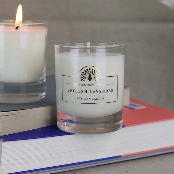 English Lavender Scented Candle from our Candles collection by The English Soap Company