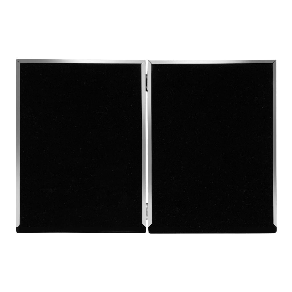 Eternal Hinged Double Black Metal Photo Frame from our Metal Photo Frames collection by Profile Products Australia