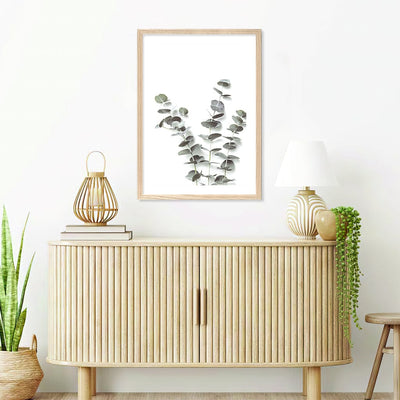 Eucalyptus Foliage Wall Art Print from our Australian Made Framed Wall Art, Prints & Posters collection by Profile Products Australia