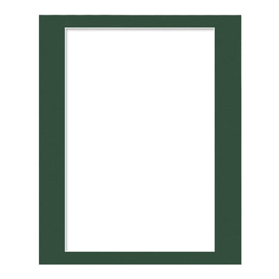Federation Green Mat Board 16x20in (40x50cm) to suit 12x18in (30x45cm) image from our Custom Cut Mat Boards collection by Profile Products Australia