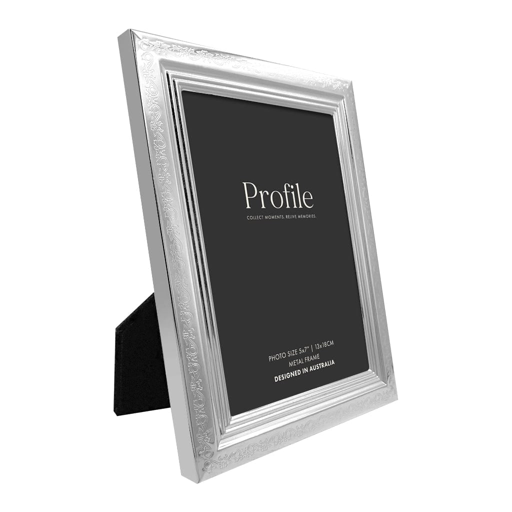 Fiori Silver Metal Photo Frame from our Metal Photo Frames collection by Profile Products Australia