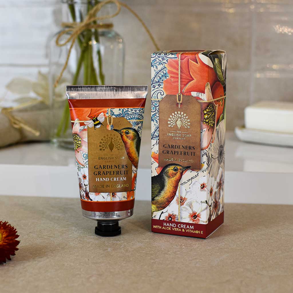 Gardeners Grapefruit Hand Cream 75ml from our Hand Cream collection by The English Soap Company