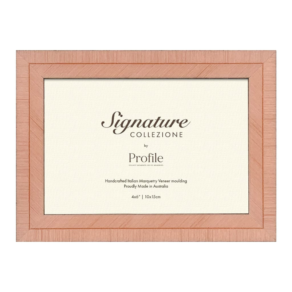 Giardino Rosa Veneer Picture Frame 4x6in (10x15cm) from our Australian Made Picture Frames collection by Profile Products Australia