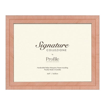 Giardino Rosa Veneer Picture Frame 6x8in (15x20cm) from our Australian Made Picture Frames collection by Profile Products Australia