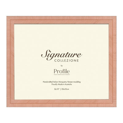 Giardino Rosa Veneer Picture Frame 8x10in (20x25cm) from our Australian Made Picture Frames collection by Profile Products Australia