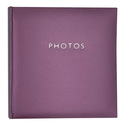 Glamour Purple Slip-in Photo Album 4x6in - 200 Photos from our Photo Albums collection by Profile Products Australia