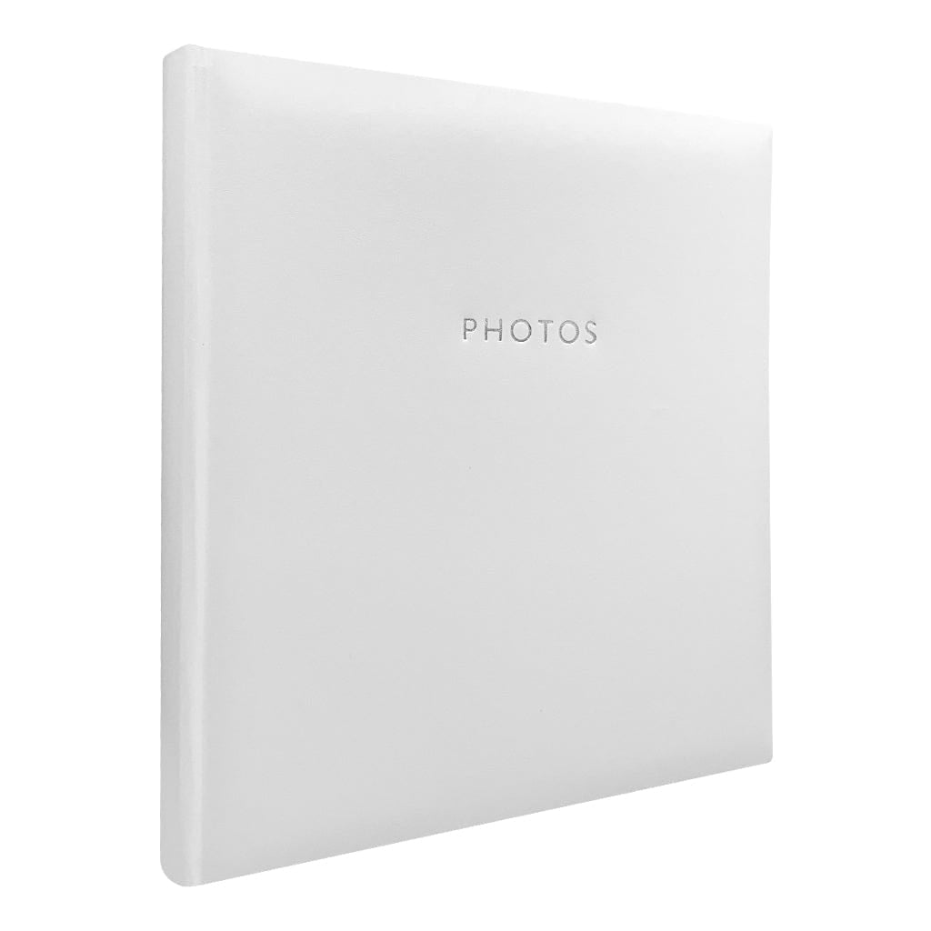 Glamour White Large Slip-in Photo Album from our Photo Albums collection by Profile Products Australia