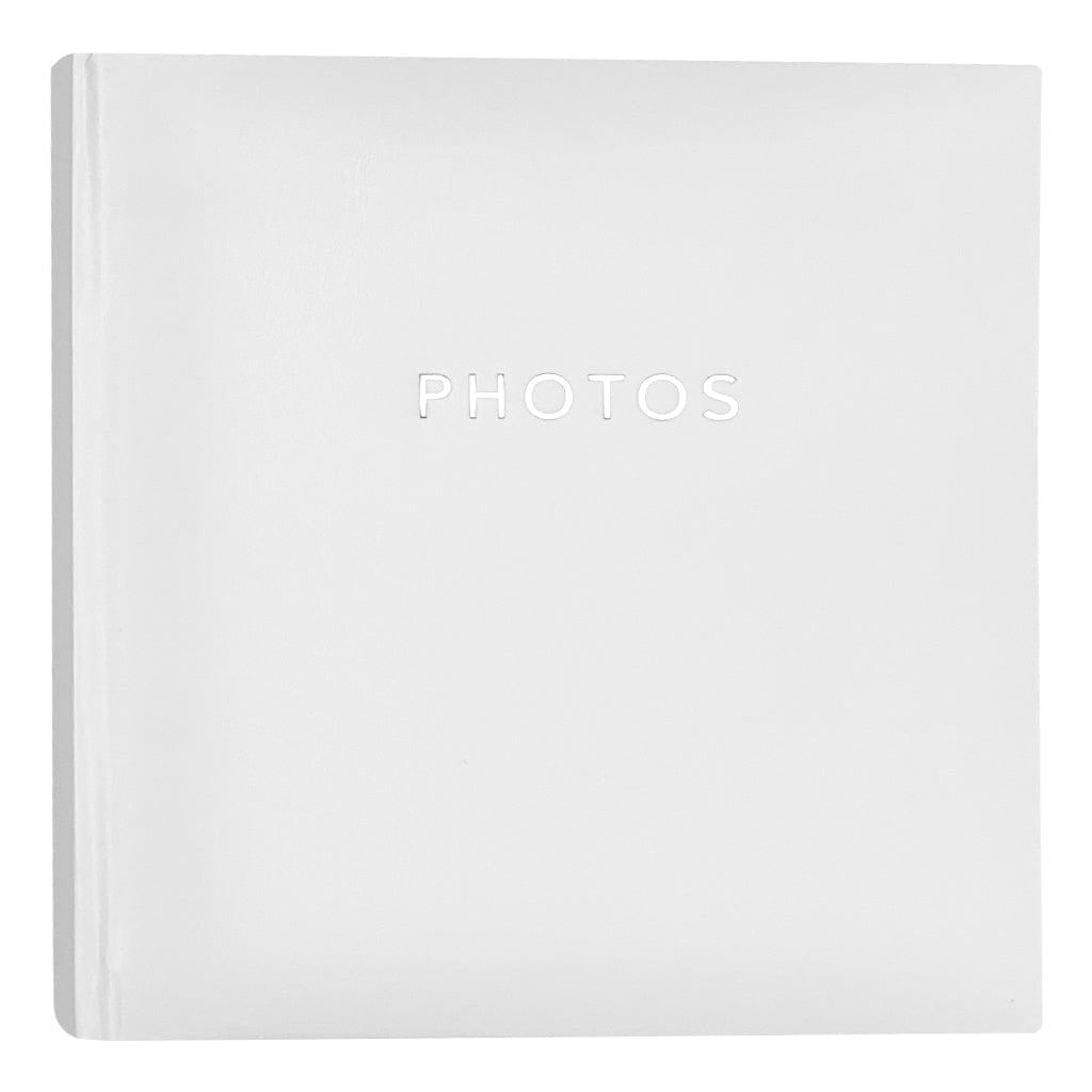 Glamour White Slip-in Photo Album 4x6in - 200 Photos from our Photo Albums collection by Profile Products Australia