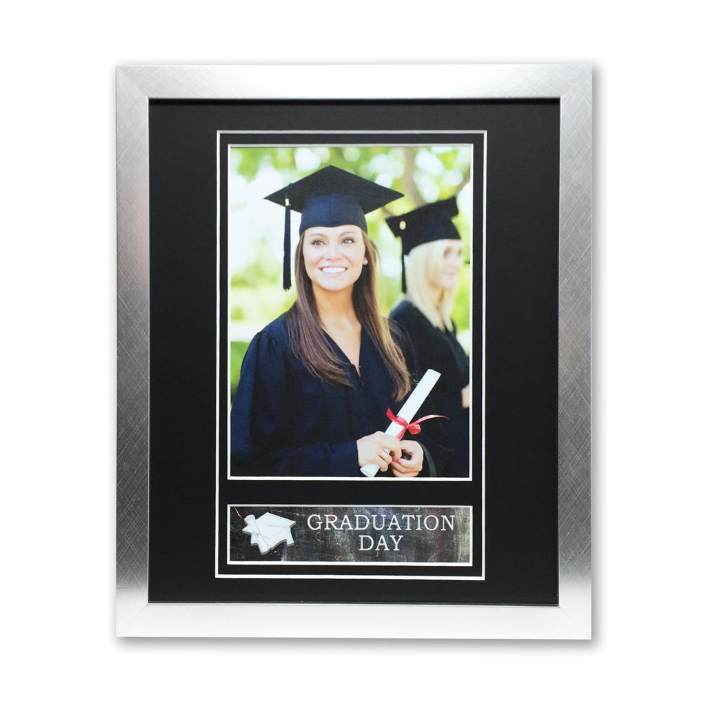 Graduation Day Occasion Frame 10x12in (25x30cm) to suit 6x8in (15x20cm) image from our Australian Made Gift Occasion Picture Frames collection by Profile Products Australia