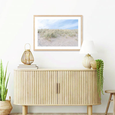 Grassy Dunes Wall Art Print from our Australian Made Framed Wall Art, Prints & Posters collection by Profile Products Australia
