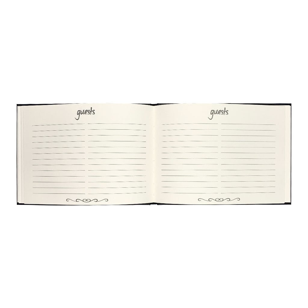 Guest Book Black from our Guest Books collection by Profile Products Australia