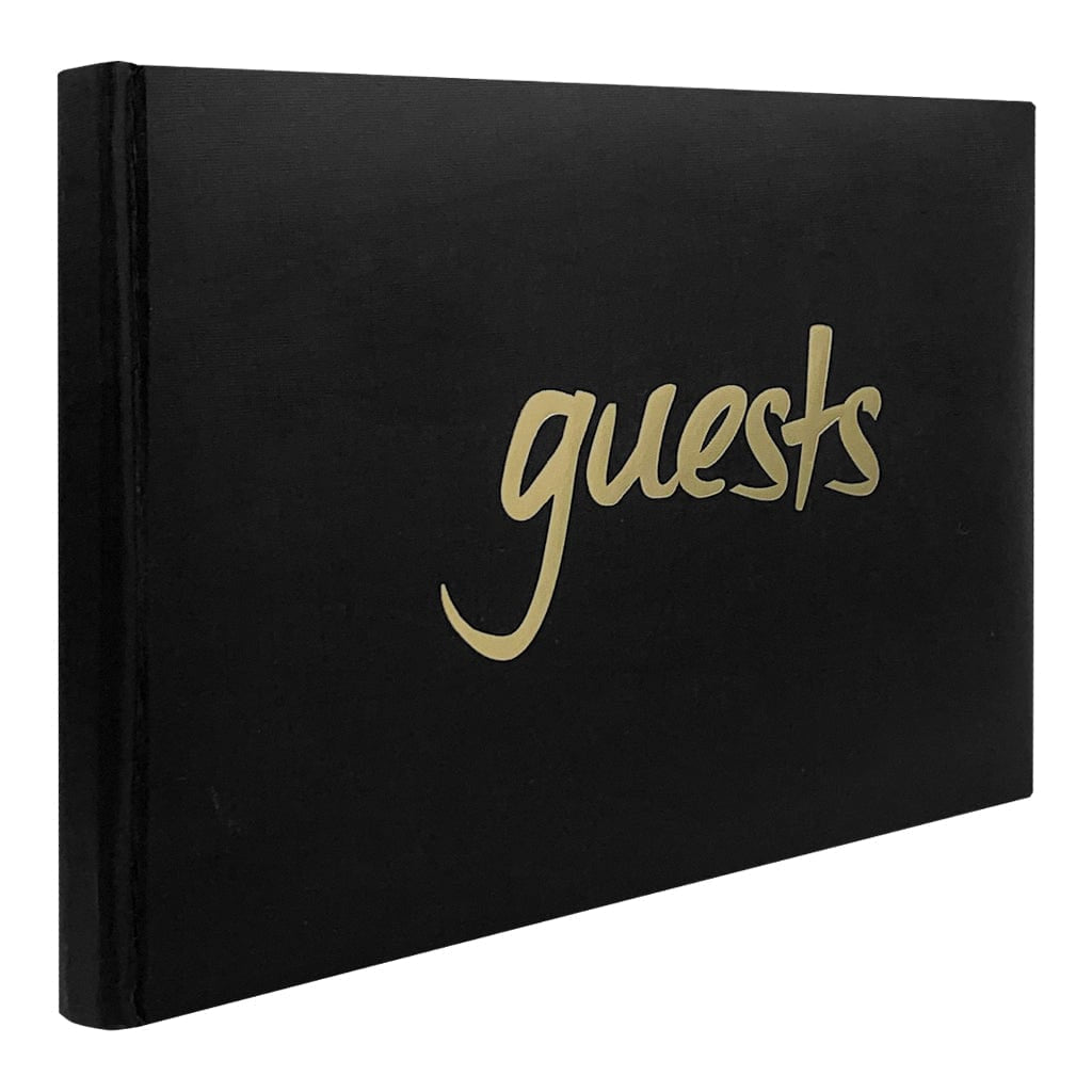 Guest Book Black from our Guest Books collection by Profile Products Australia