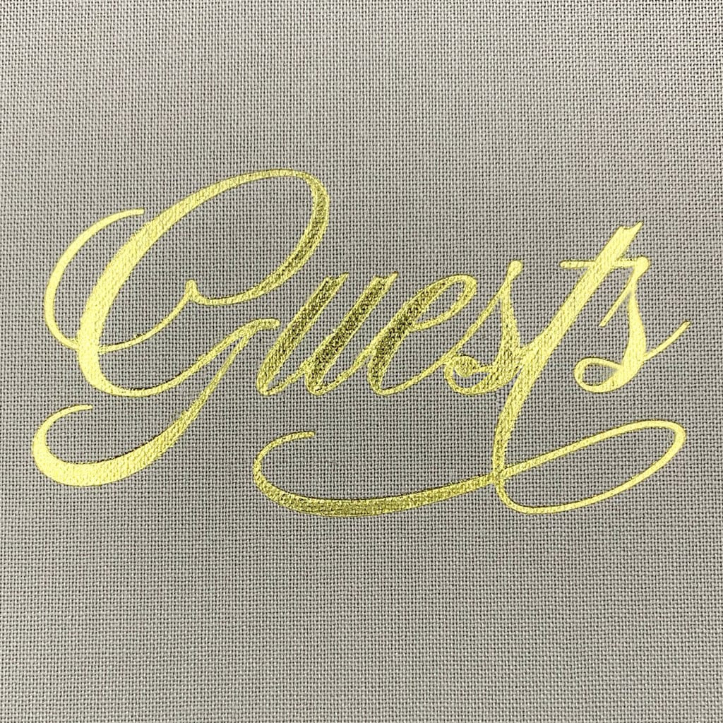 Guest Book Linen from our Guest Books collection by Profile Products Australia