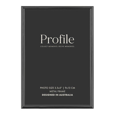 Habitat Black Metal Photo Frame 3.5x5in (9x13cm) from our Metal Photo Frames collection by Profile Products Australia