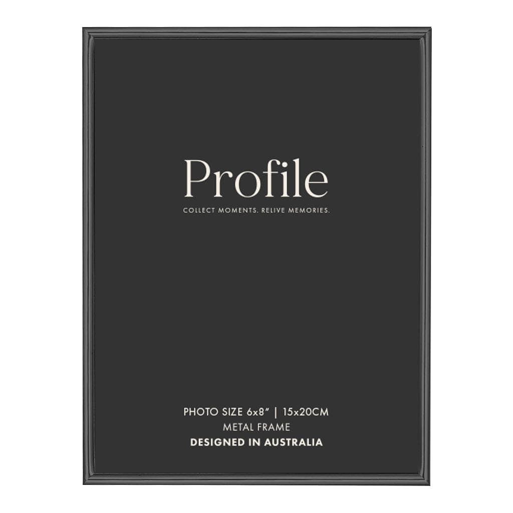 Habitat Black Metal Photo Frame 6x8in (15x20cm) from our Metal Photo Frames collection by Profile Products Australia