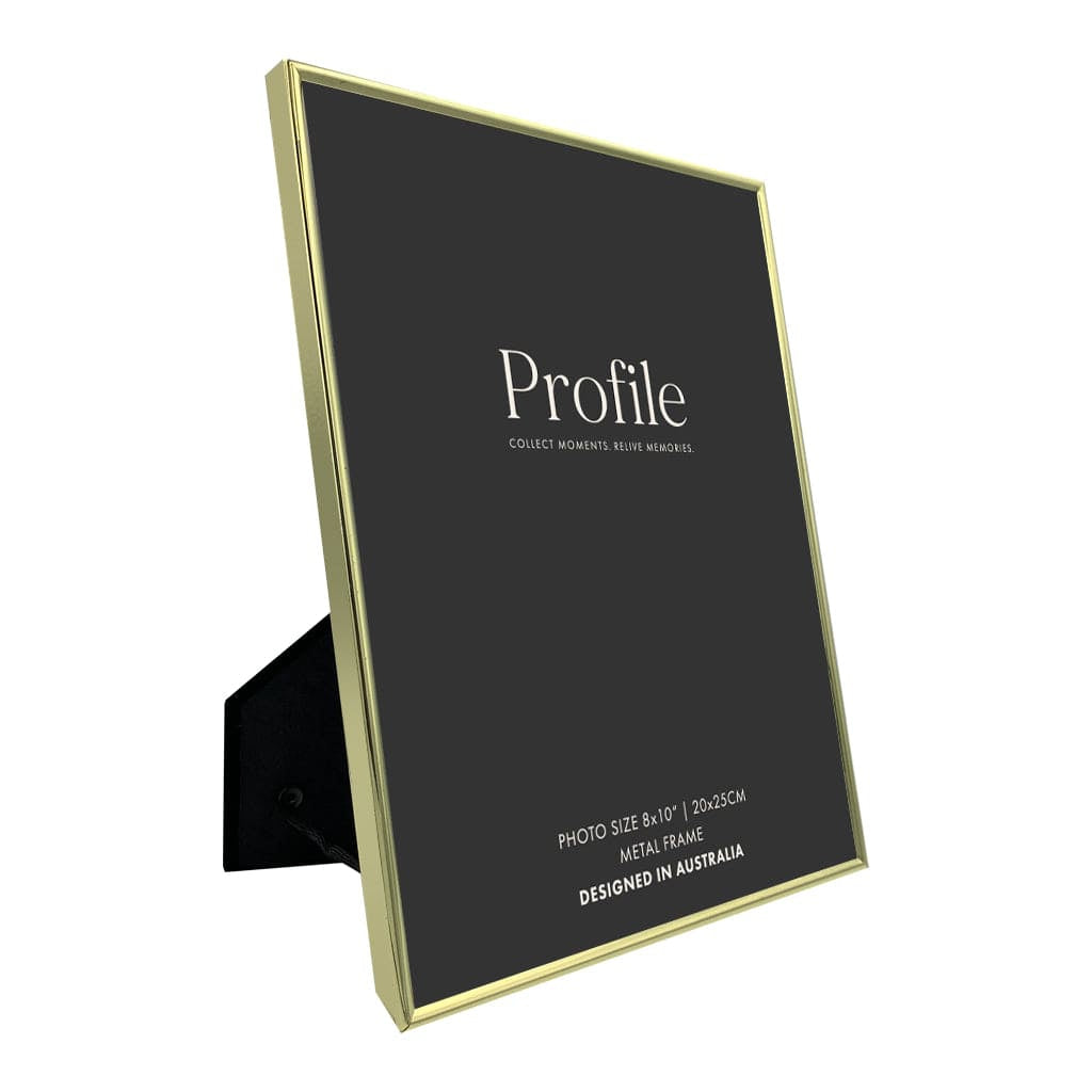 Habitat Gold Metal Photo Frame from our Metal Photo Frames collection by Profile Products Australia