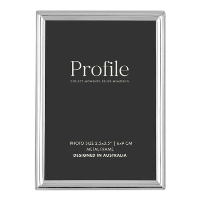 Habitat Silver Metal Photo Frame 2.5x3.5in (6x9cm) from our Metal Photo Frames collection by Profile Products Australia