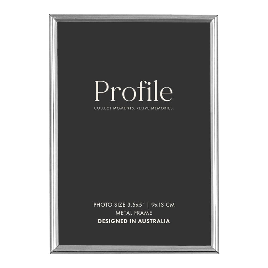 Habitat Silver Metal Photo Frame 3.5x5in (9x13cm) from our Metal Photo Frames collection by Profile Products Australia