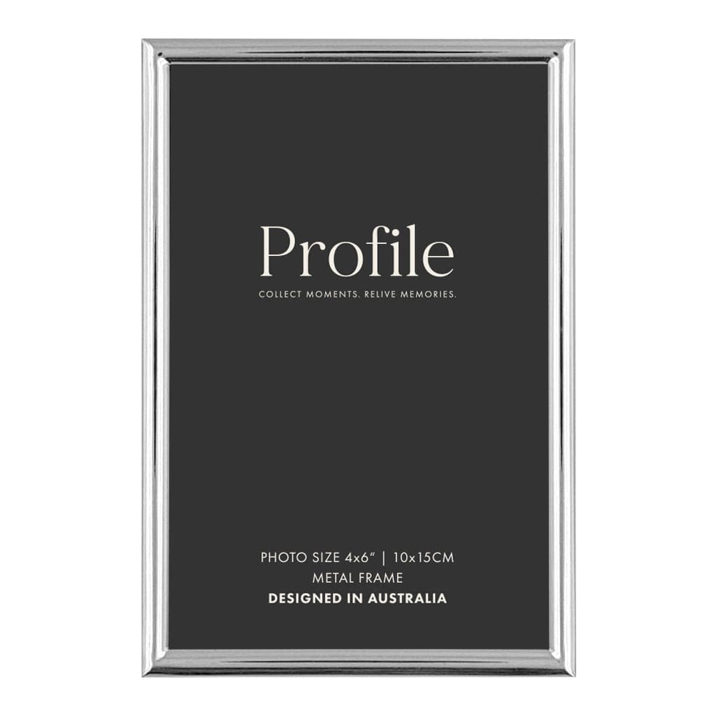 Habitat Silver Metal Photo Frame 4x6in (10x15cm) from our Metal Photo Frames collection by Profile Products Australia