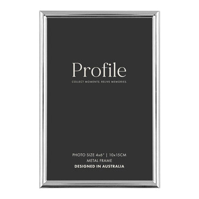 Habitat Silver Metal Photo Frame 4x6in (10x15cm) from our Metal Photo Frames collection by Profile Products Australia