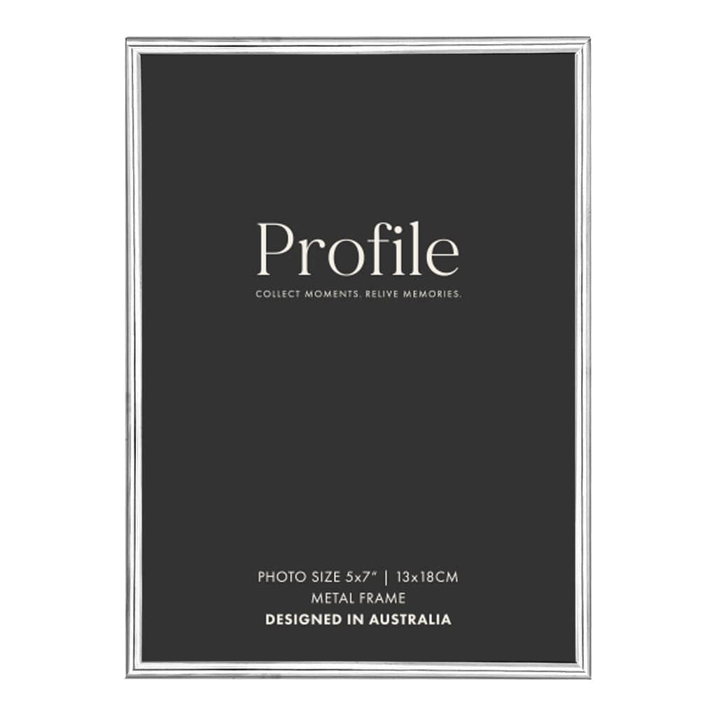 Habitat Silver Metal Photo Frame 5x7in (13x18cm) from our Metal Photo Frames collection by Profile Products Australia