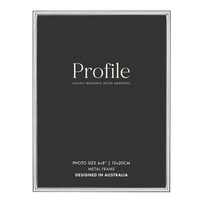 Habitat Silver Metal Photo Frame 6x8in (15x20cm) from our Metal Photo Frames collection by Profile Products Australia