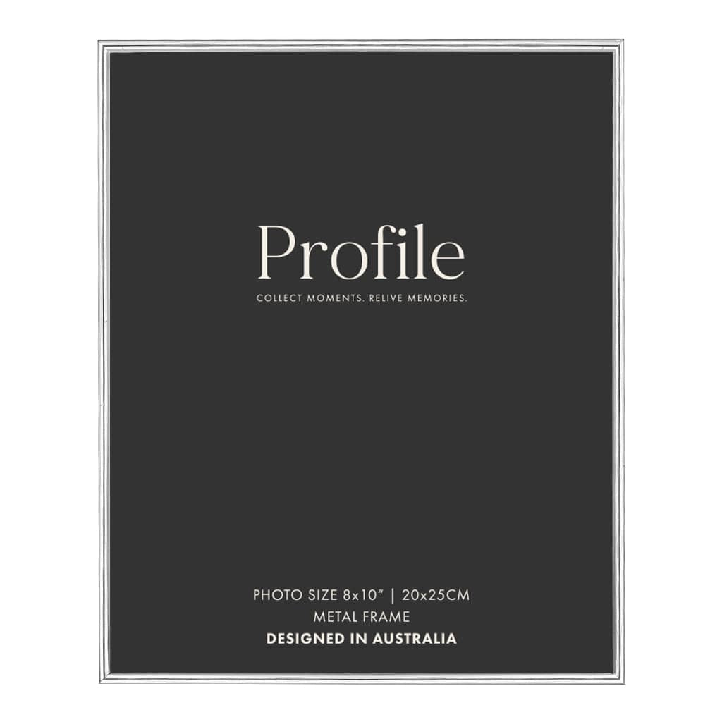 Habitat Silver Metal Photo Frame 8x10in (20x25cm) from our Metal Photo Frames collection by Profile Products Australia