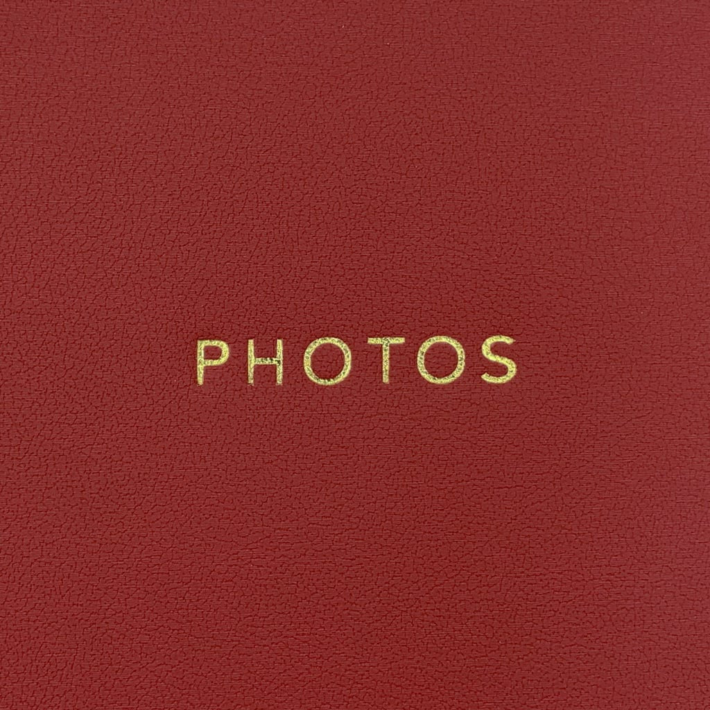 Havana Red Large Slip-In Photo Album from our Photo Albums collection by Profile Products Australia