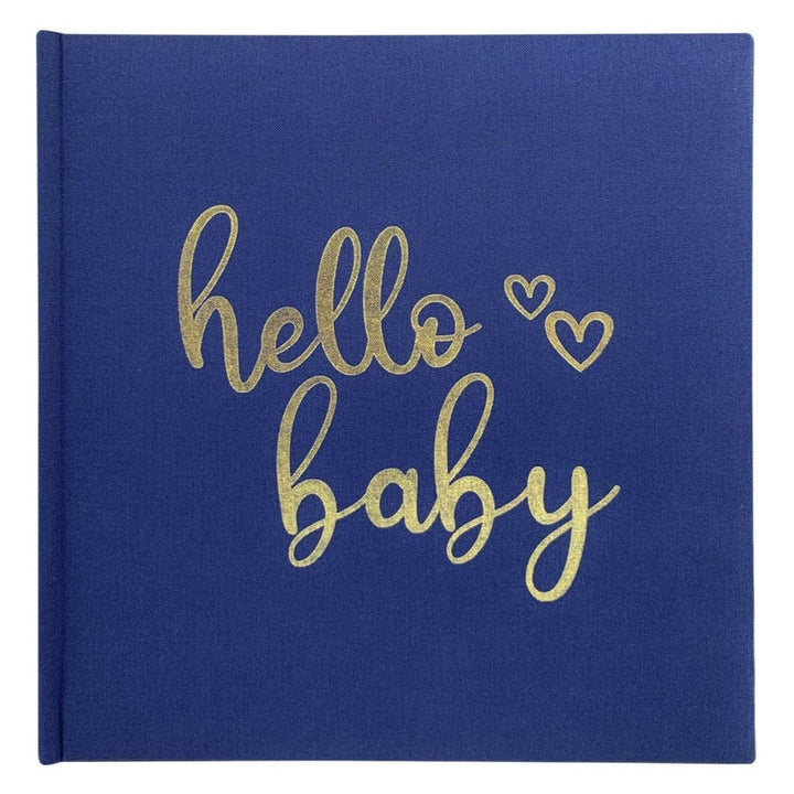 Hello Baby Navy Slip-In Photo Album 4x6in - 200 Photos from our Photo Albums collection by Profile Products Australia