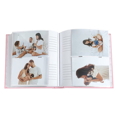Hello Baby Pink Slip-In Photo Album from our Photo Albums collection by Profile Products Australia