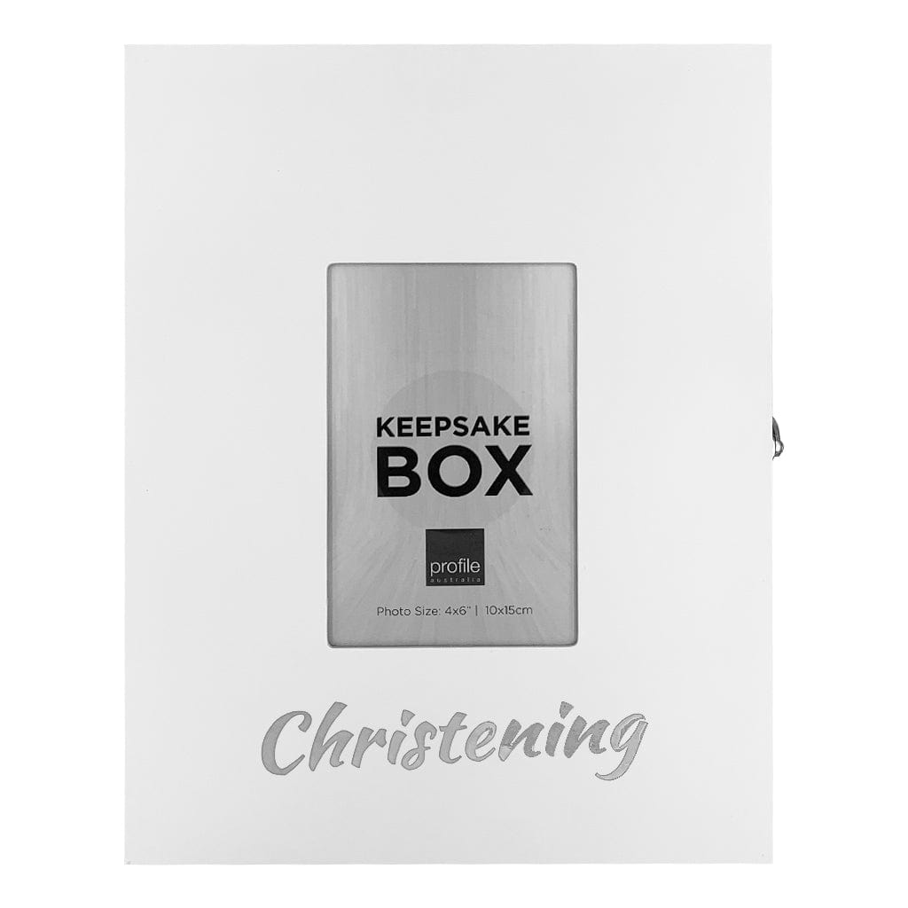 Keepsake Box (Christening) from our Keepsake Boxes collection by Profile Products Australia