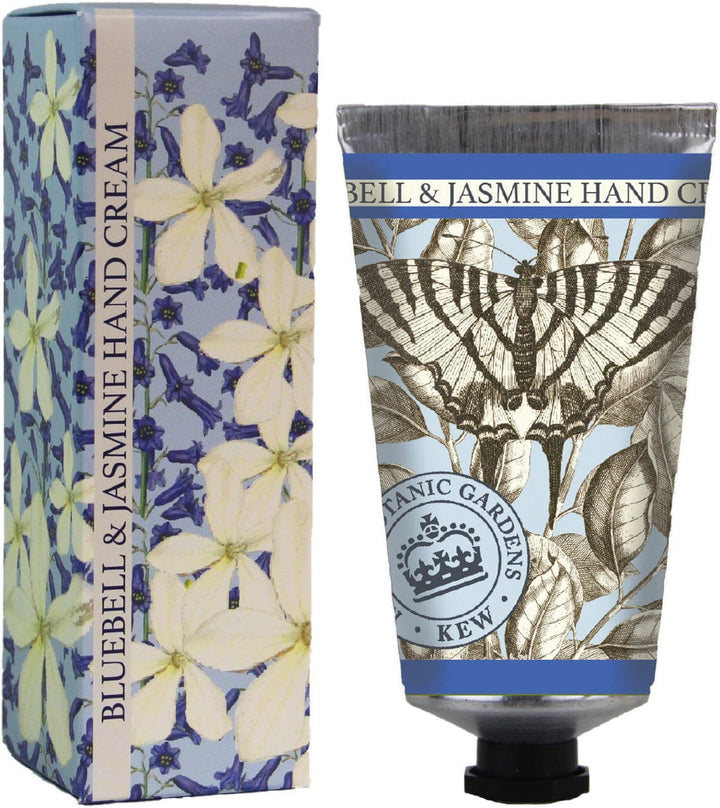 Kew Gardens Bluebell & Jasmine Hand Cream 75ml from our Hand Cream collection by The English Soap Company