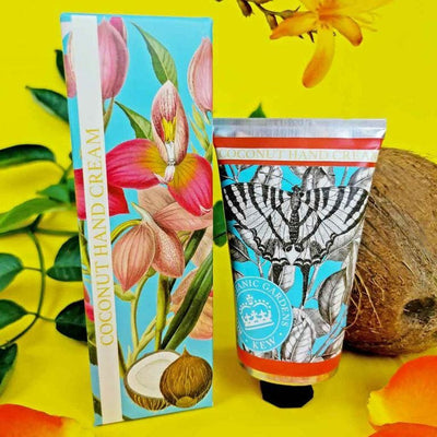 Kew Gardens Coconut Hand Cream 75ml from our Hand Cream collection by The English Soap Company