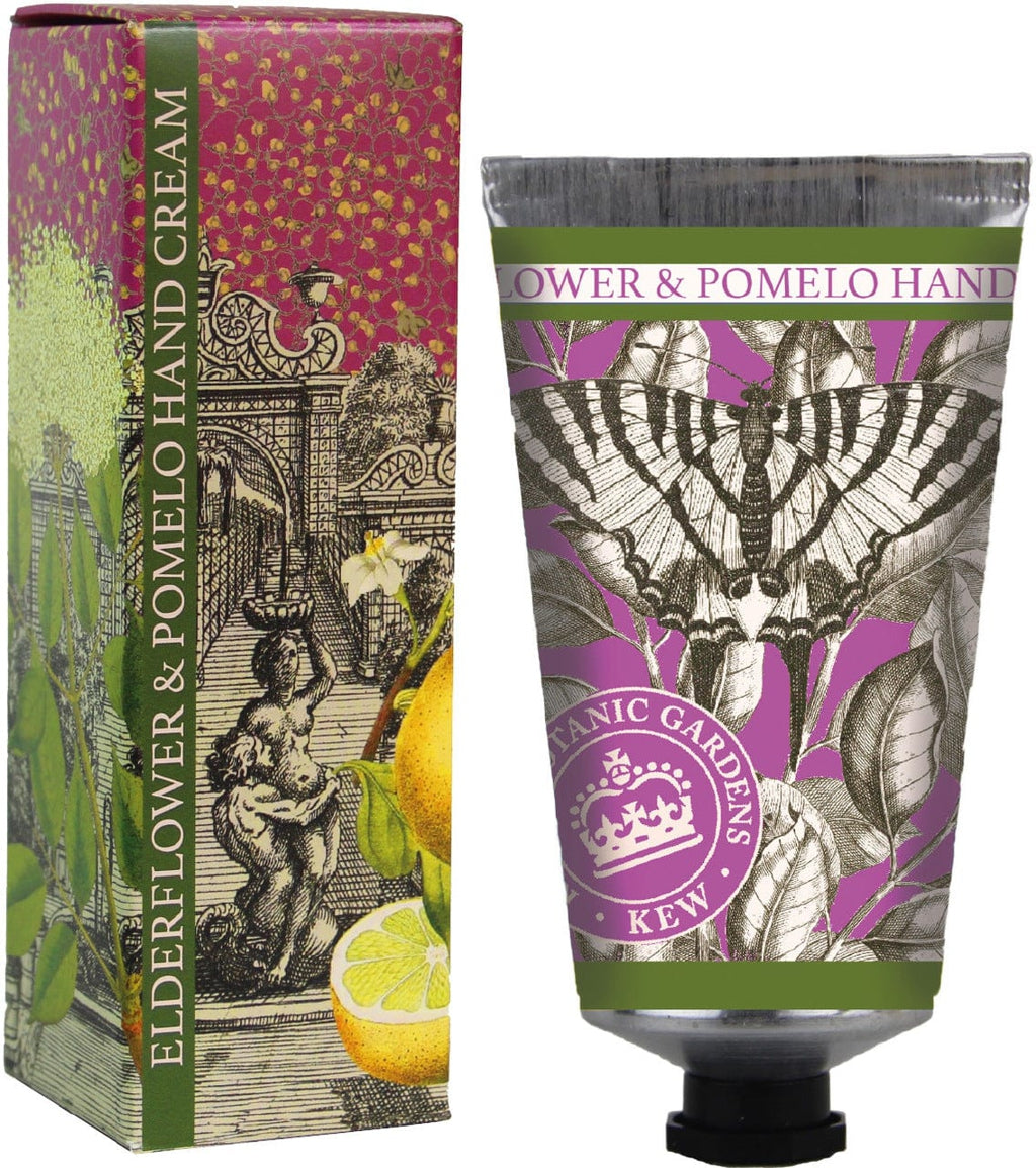 Kew Gardens Elderflower & Pomelo Hand Cream 75ml from our Hand Cream collection by The English Soap Company