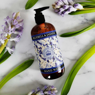Kew Gardens Hand & Body Wash 500ml - Bluebell & Jasmine from our Liquid Hand & Body Soap collection by The English Soap Company