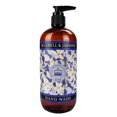 Kew Gardens Hand & Body Wash 500ml - Bluebell & Jasmine from our Liquid Hand & Body Soap collection by The English Soap Company