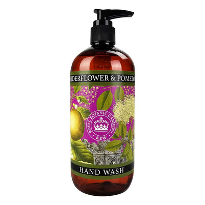 Kew Gardens Hand & Body Wash 500ml - Elderflower & Pomelo from our Liquid Hand & Body Soap collection by The English Soap Company