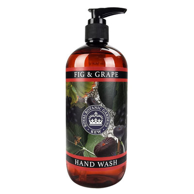 Kew Gardens Hand & Body Wash 500ml - Fig & Grape from our Liquid Hand & Body Soap collection by The English Soap Company