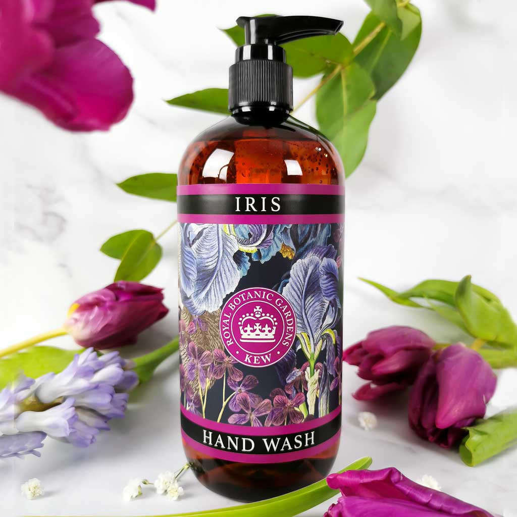 Kew Gardens Hand & Body Wash 500ml - Iris from our Liquid Hand & Body Soap collection by The English Soap Company