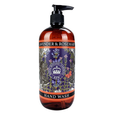 Kew Gardens Hand & Body Wash 500ml - Lavender & Rosemary from our Liquid Hand & Body Soap collection by The English Soap Company