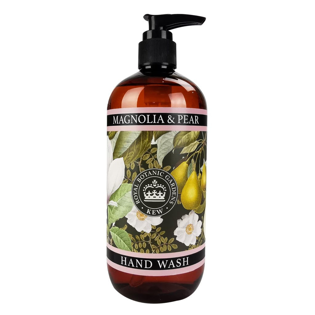 Kew Gardens Hand & Body Wash 500ml - Magnolia & Pear from our Liquid Hand & Body Soap collection by The English Soap Company