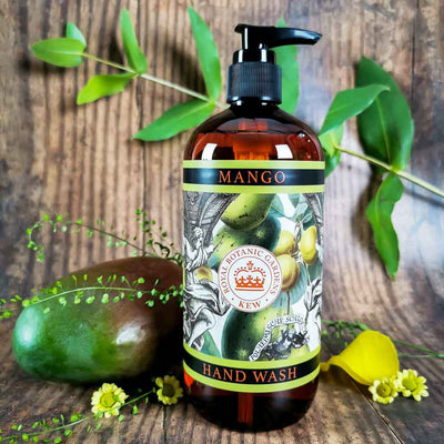 Kew Gardens Hand & Body Wash 500ml - Mango from our Liquid Hand & Body Soap collection by The English Soap Company