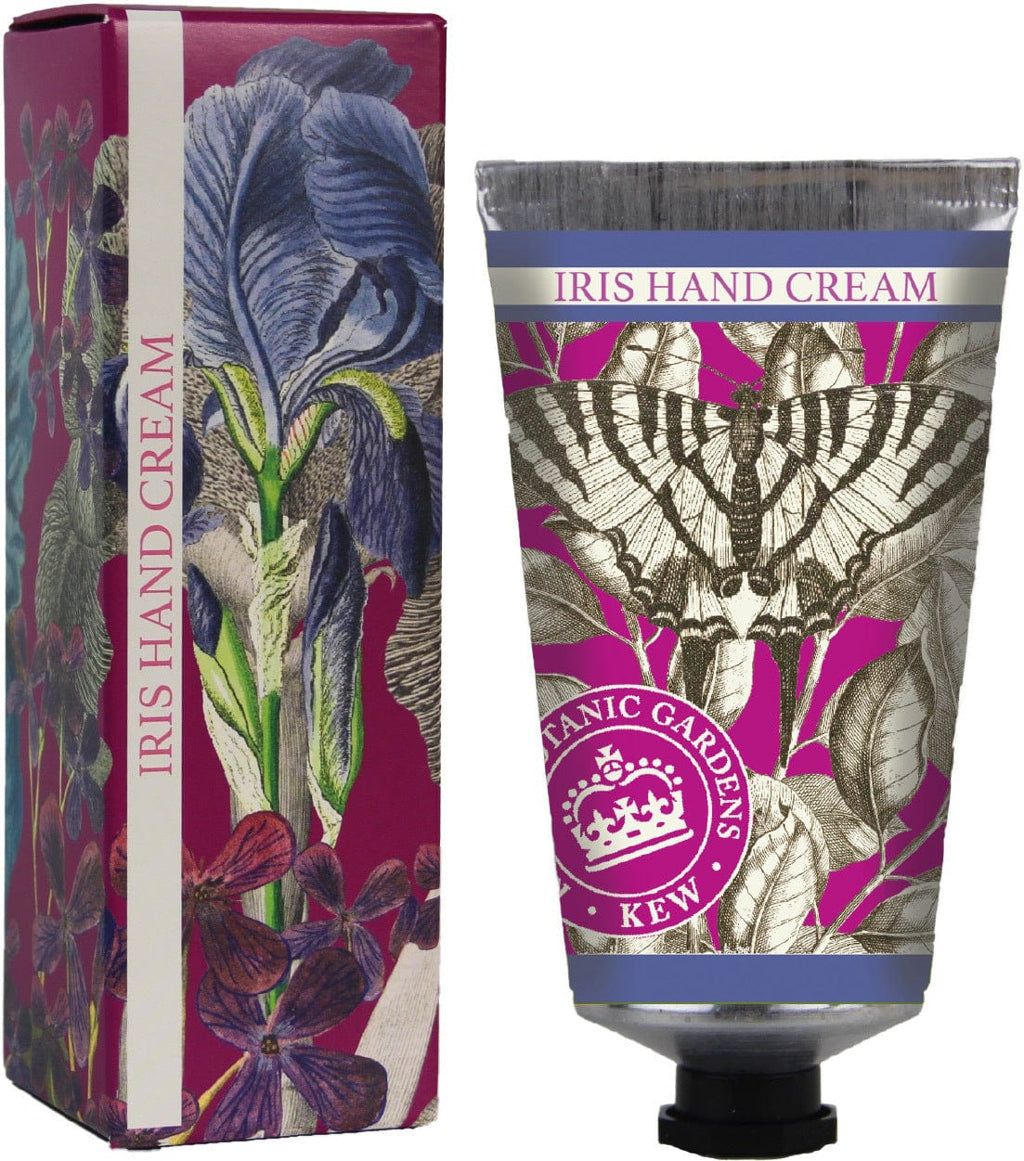Kew Gardens Iris Hand Cream 75ml from our Hand Cream collection by The English Soap Company