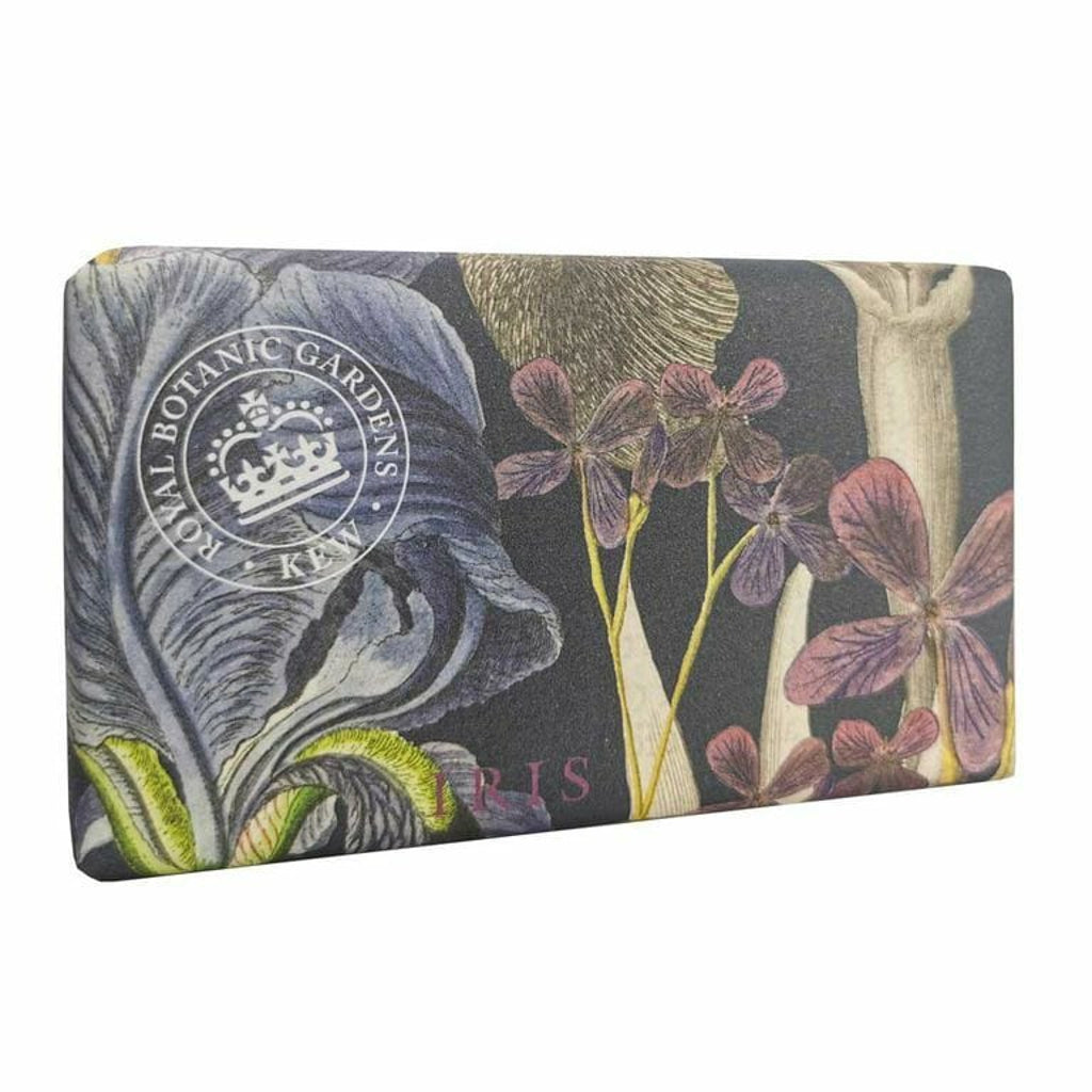 Kew Gardens Iris Soap Bar from our Luxury Bar Soap collection by The English Soap Company