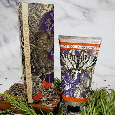 Kew Gardens Lavender & Rosemary Hand Cream 75ml from our Hand Cream collection by The English Soap Company