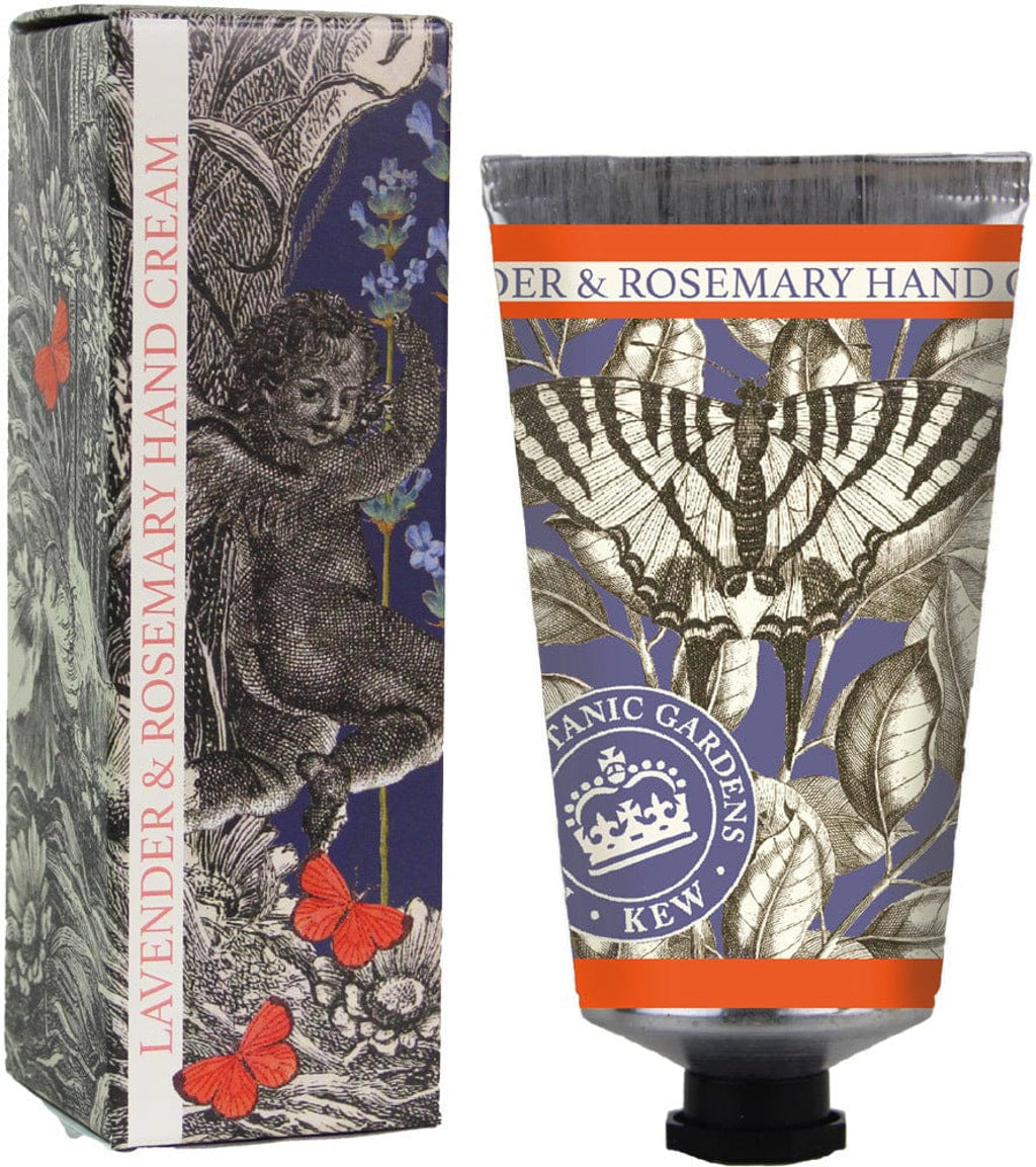 Kew Gardens Lavender & Rosemary Hand Cream 75ml from our Hand Cream collection by The English Soap Company