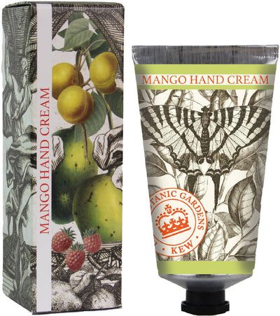 Kew Gardens Mango Hand Cream 75ml from our Hand Cream collection by The English Soap Company