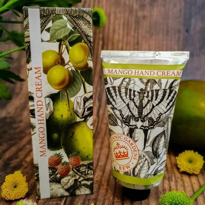 Kew Gardens Mango Hand Cream 75ml from our Hand Cream collection by The English Soap Company